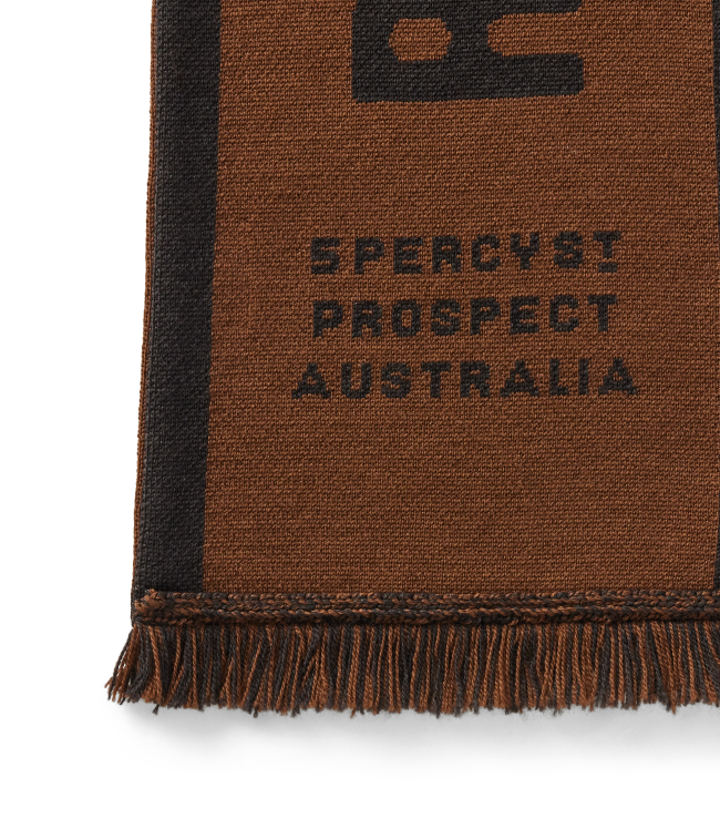 R.M.Williams - RMW Merino Wool Scarf - Chocolate