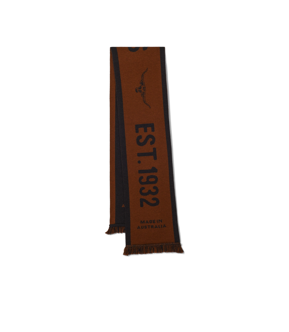 R.M.Williams - RMW Merino Wool Scarf - Chocolate