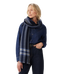 RM Williams - Oakfield Scarf - Striped - Blue & Brown