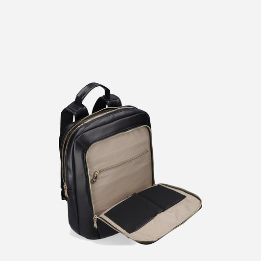Jekyll and Hide - Ladies Business Backpack 38cm - Black | Tan