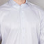 Abelard - Long Sleeve Business Shirt - Striped - Sky blue & Pale Pink