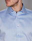 Abelard - Long Sleeve Business Shirt - Dobby - Sapphire