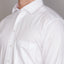 Abelard - Long Sleeve Business Shirt - Dobby White