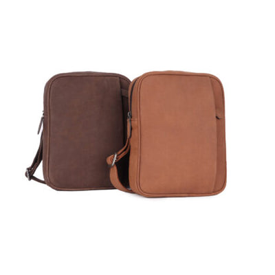 Oran Leather - Agra Satchel - Dark Brown | Mid Brown