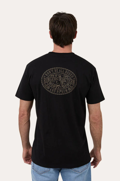 Ringers Western - All Rodeo Unisex Stock Fit T-Shirt - Black