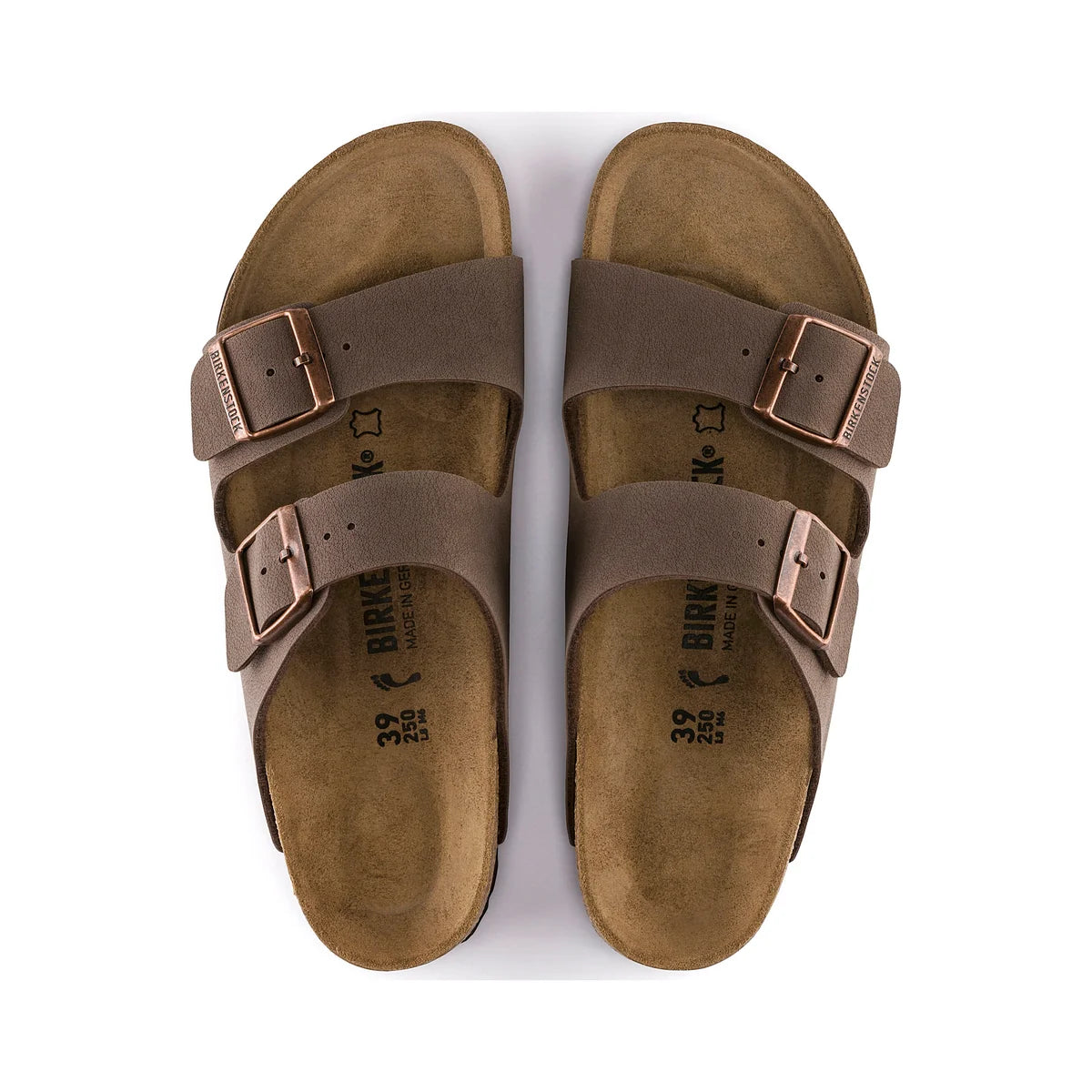 Birkenstock - Arizona BirkiBuc - Regular - Mocca