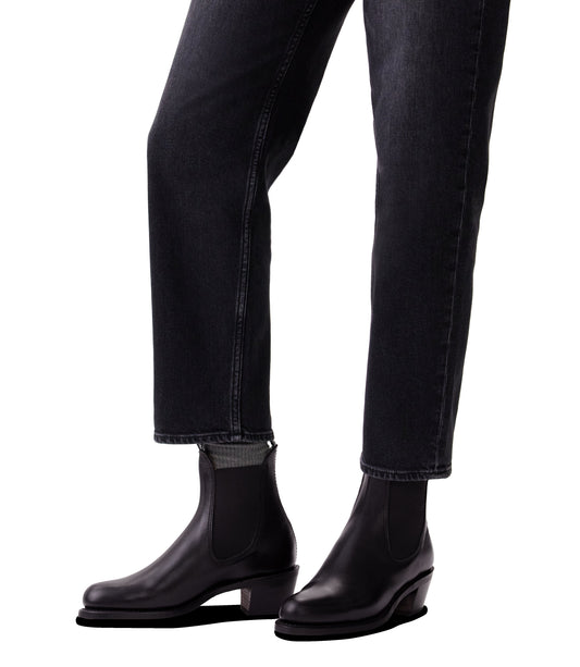R.M.Williams - Rosebery Boot - Pull Up Leather - Ebony