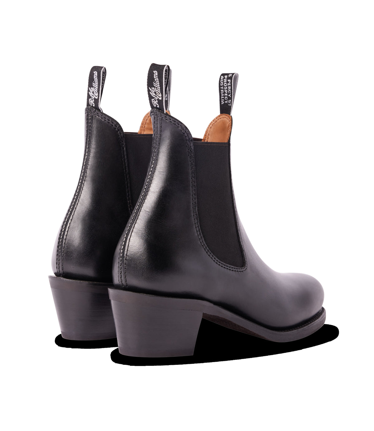 R.M.Williams - Rosebery Boot - Pull Up Leather - Ebony