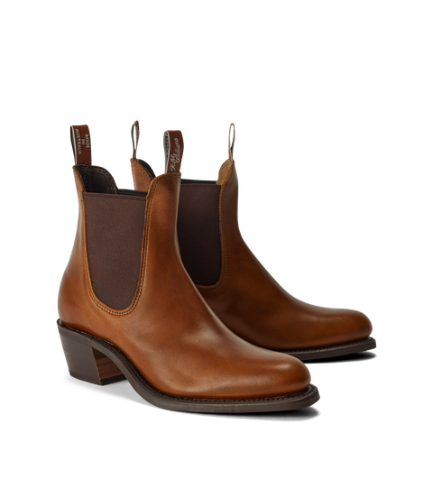 R.M.Williams - Rosebery Boot - Pull Up Leather - Tan