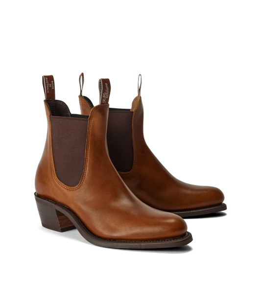 R.M.Williams - Rosebery Boot - Pull Up Leather - Tan
