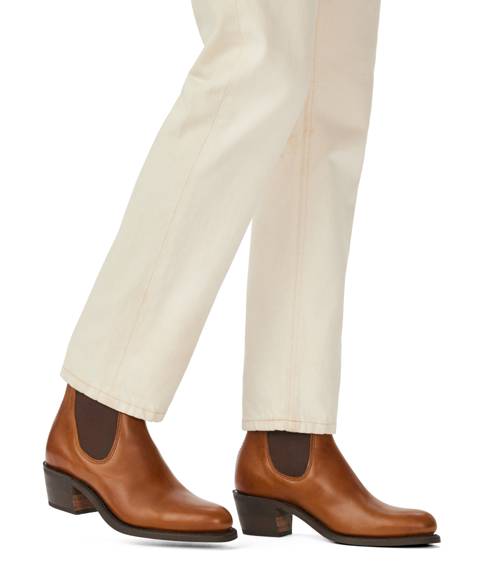 R.M.Williams - Rosebery Boot - Pull Up Leather - Tan