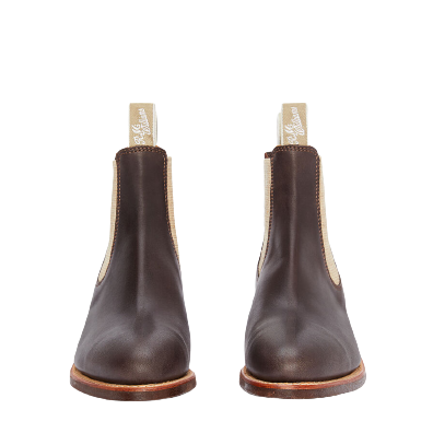 Lady Yearling Rubber Sole - Raw Edge - Slate
