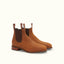 R.M.Williams - Comfort Craftsman - Raw Edge - Distressed Nubuck Leather - Vintage Brown - G Fit