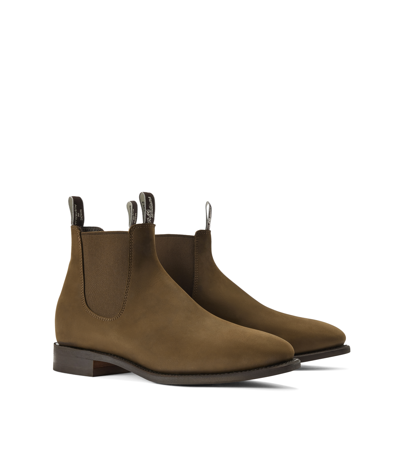 R.M.Williams - Comfort Craftsman Boot - Oiled Nubuck Leather - Lichen - G Fit