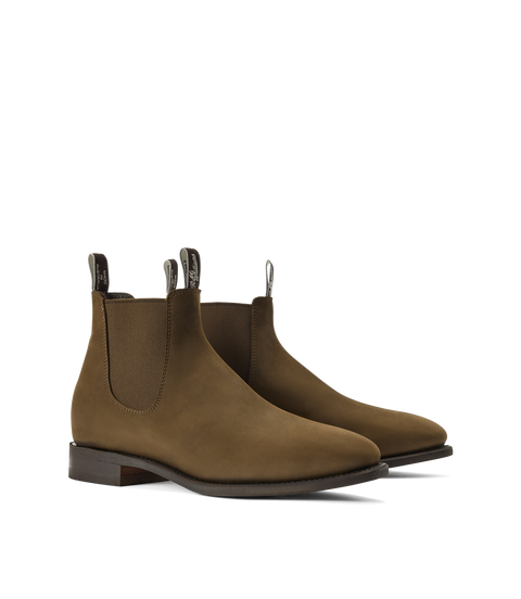 R.M.Williams - Comfort Craftsman Boot - Oiled Nubuck Leather - Lichen - G Fit