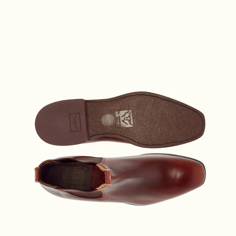 R.M.Williams - Comfort Craftsman - Pull Up Leather - Mid Brown - H Fit
