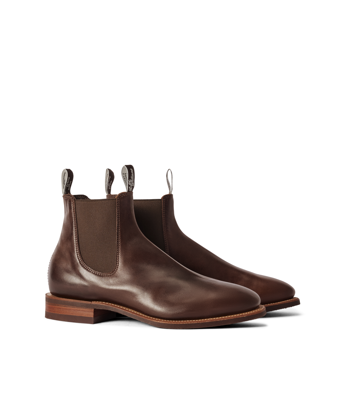 R.M.Williams - Dynamic Flex Craftsman - Pull Up Leather - Walnut - G Fit