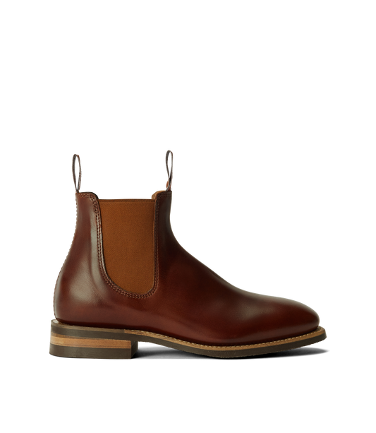 R.M.Williams - Comfort Craftsman - Pull Up Leather - Mid Brown Saddle - G Fit