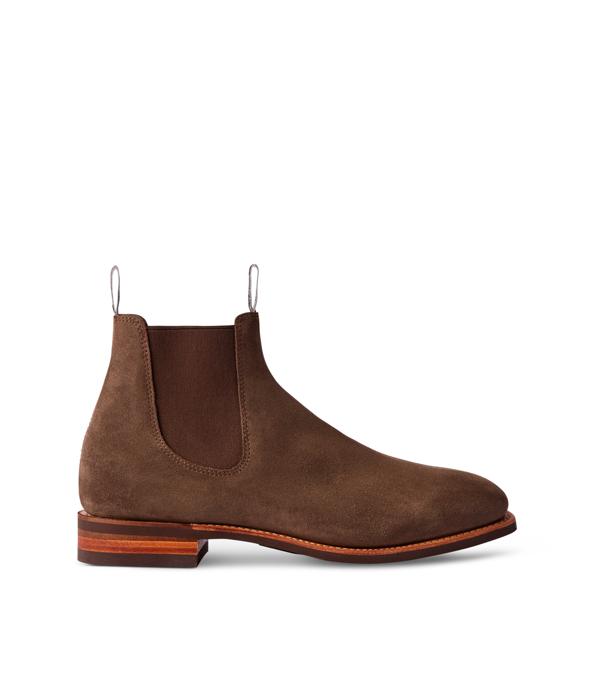 RM Williams - Comfort Craftsman - Suede Boot - Raw Edge - Brown