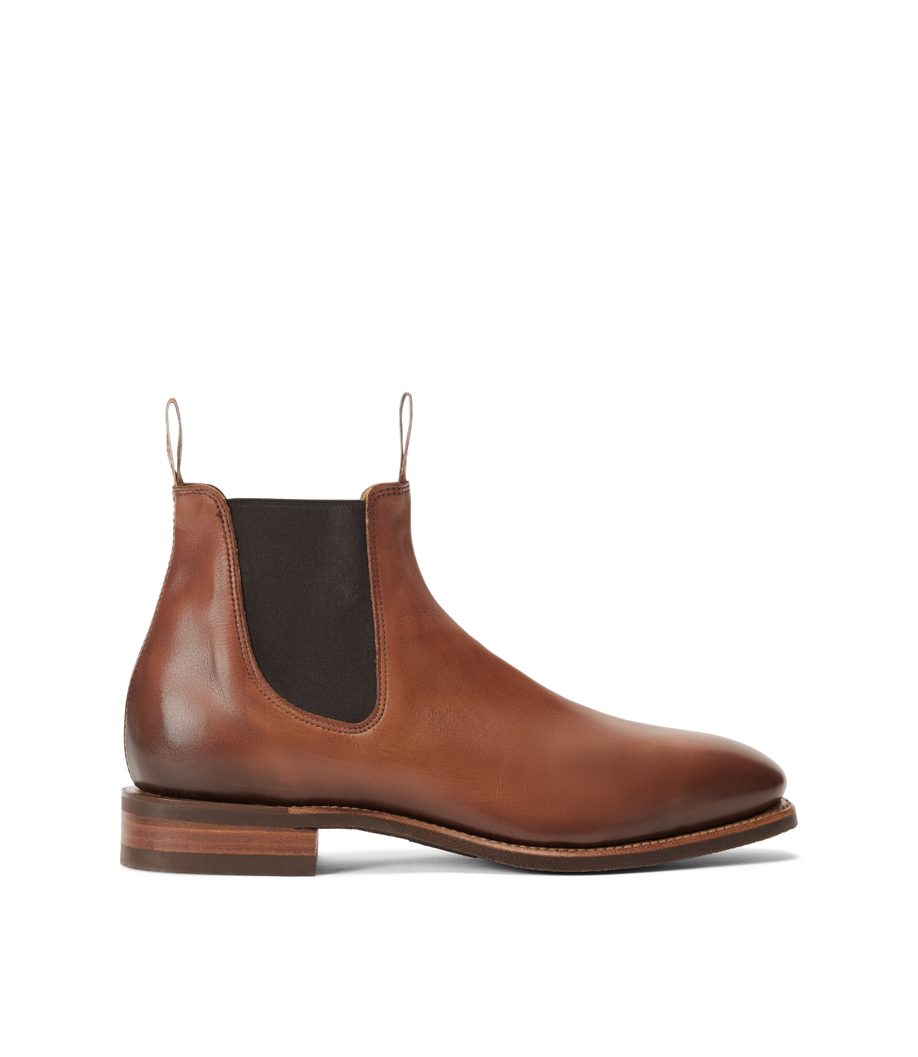 R.M.Williams - Comfort Craftsman  - Burnished Leather  - Dark Tan - H Fit