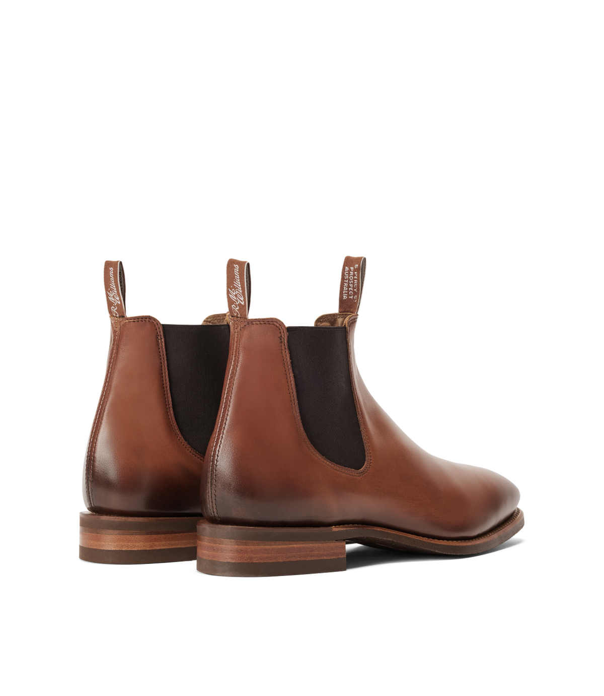 R.M.Williams - Comfort Craftsman - Burnished Leather - Dark Tan - G Fit