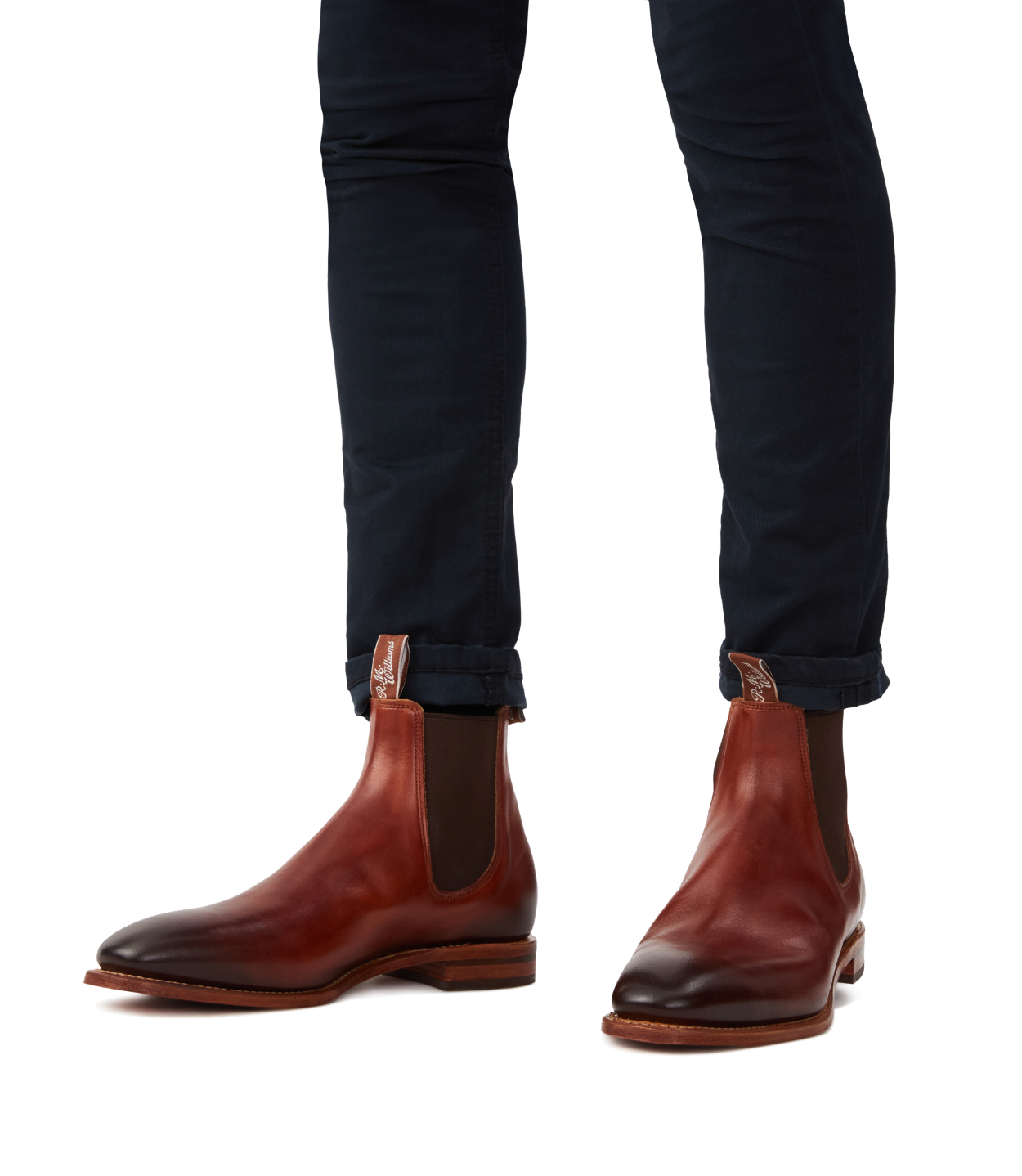 R.M.Williams - Chinchilla Boot - Burnished Leather - Cognac - H Fit