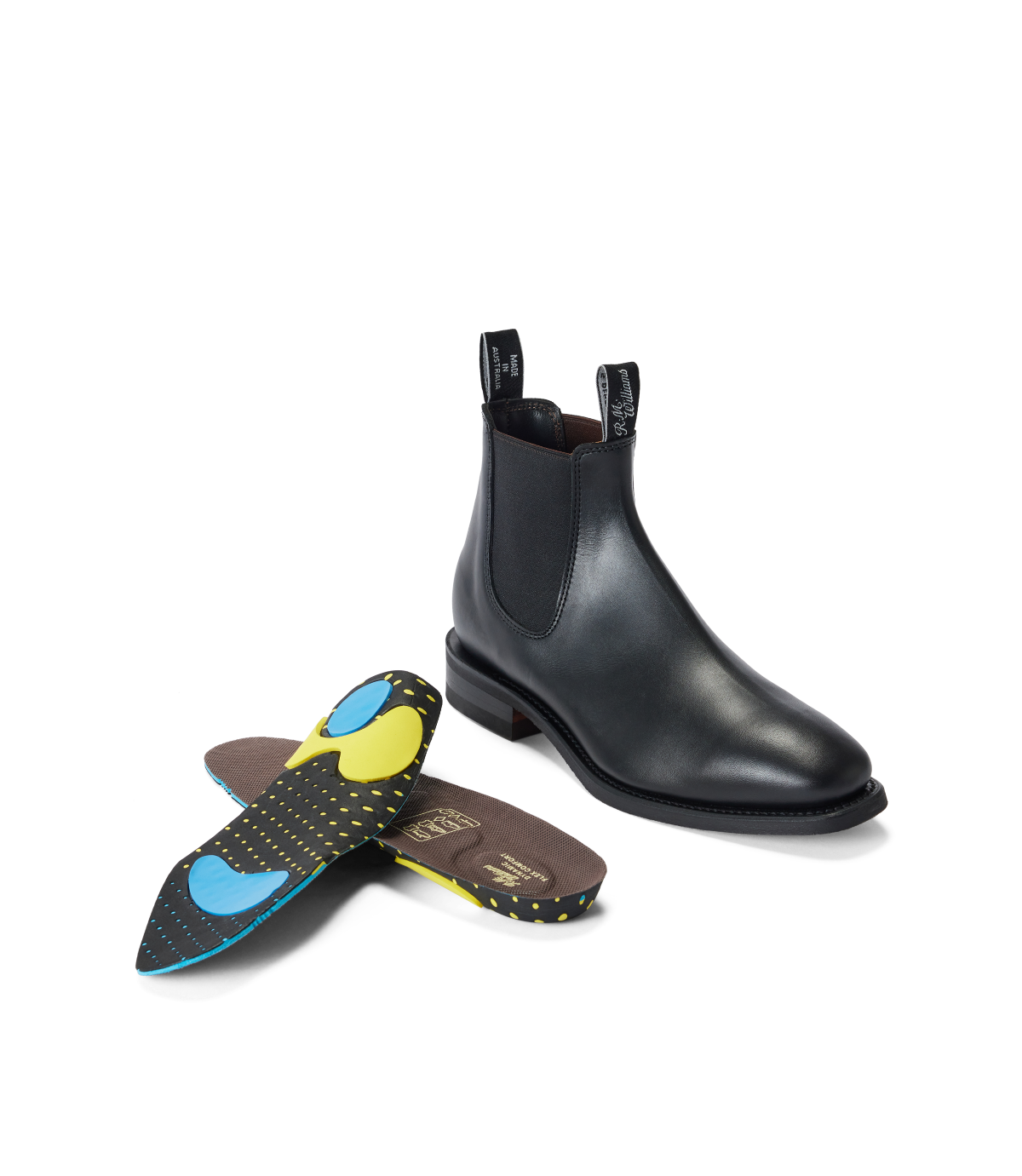 R.M.Williams - Dynamic Craftsman Boot - Yearling Leather -  Black - G Fit
