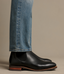 R.M.Williams - Comfort Craftsman - Yearling Leather - Raw Edge - Black - G Fit
