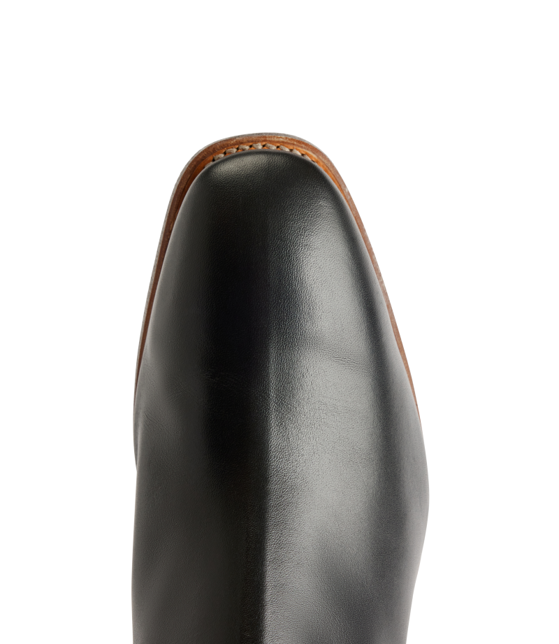 R.M.Williams - Comfort Craftsman - Yearling Leather - Raw Edge - Black - G Fit