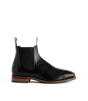 R.M.Williams - Comfort Craftsman - Yearling Leather - Raw Edge - Black - G Fit