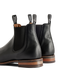 R.M.Williams - Comfort Craftsman - Yearling Leather - Raw Edge - Black - G Fit