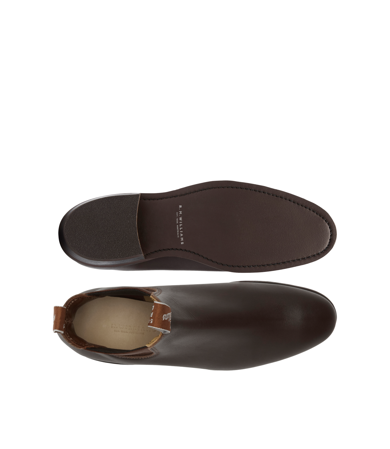 R.M.Williams - Adelaide Boot - Yearling Leather - Chestnut - D Fit