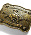 R.M.Williams - Cloudbuster Trophy Buckle - Antique Brass