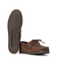 R.M.Williams - Islet Moccasin Boat Shoe - Bark showcasing premium crazy horse leather and durable rubber sole.