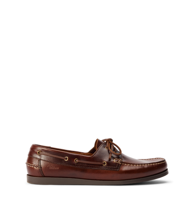 R.M.Williams - Islet Moccasin Boat Shoe - Mid Brown