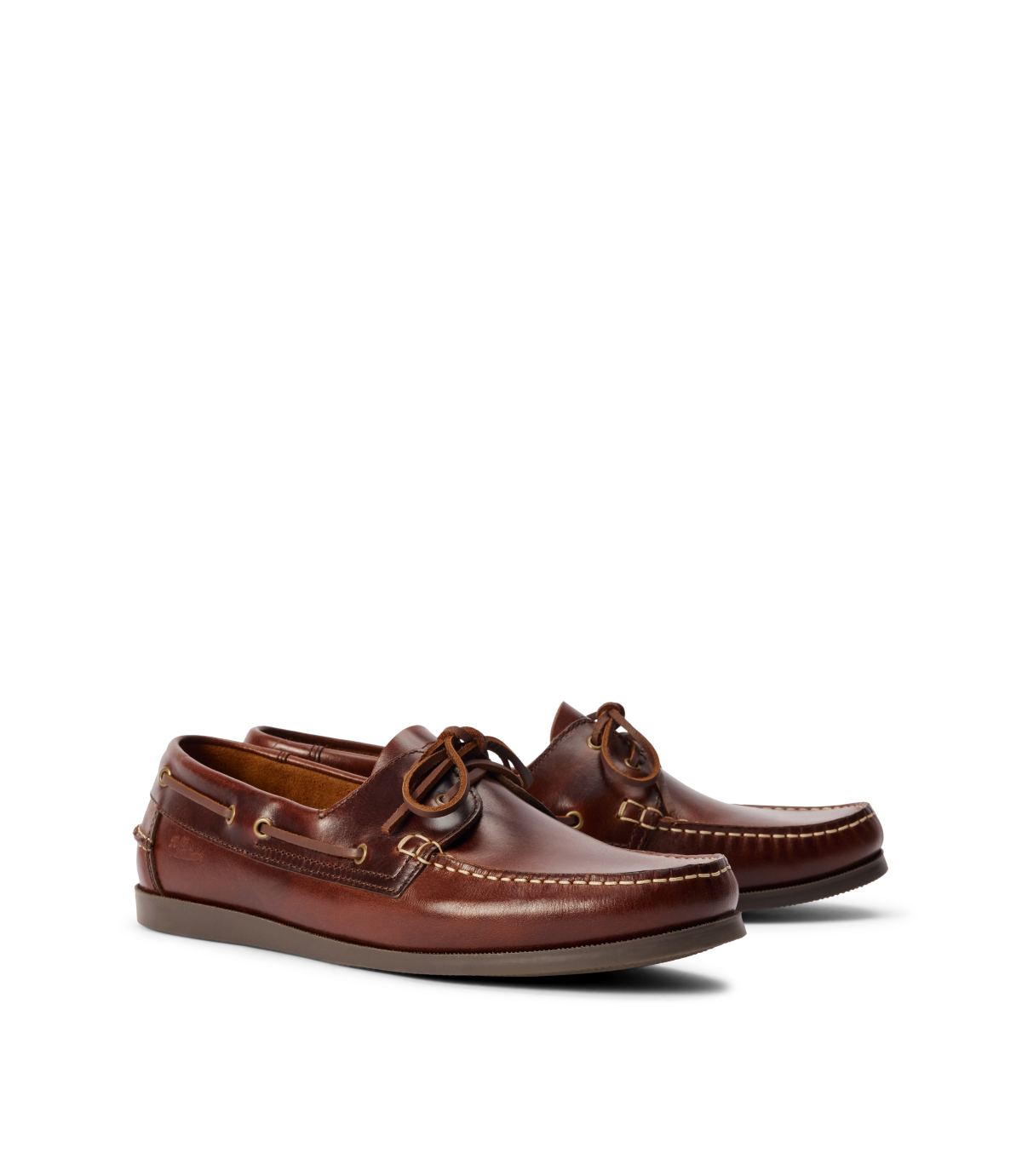 R.M.Williams - Islet Moccasin Boat Shoe - Mid Brown