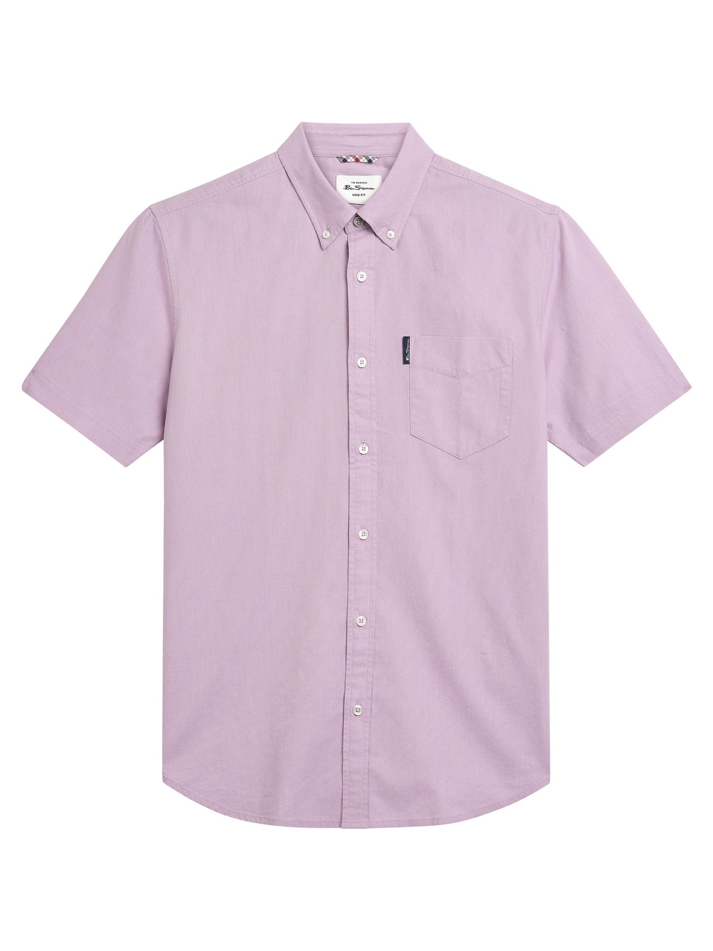 Ben Sherman - SS Signature Oxford Shirt - Purple