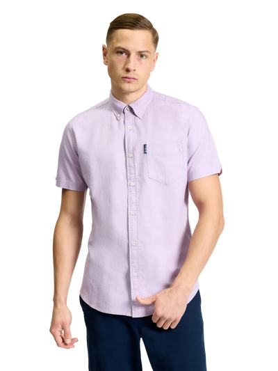 Ben Sherman - SS Signature Oxford Shirt - Purple