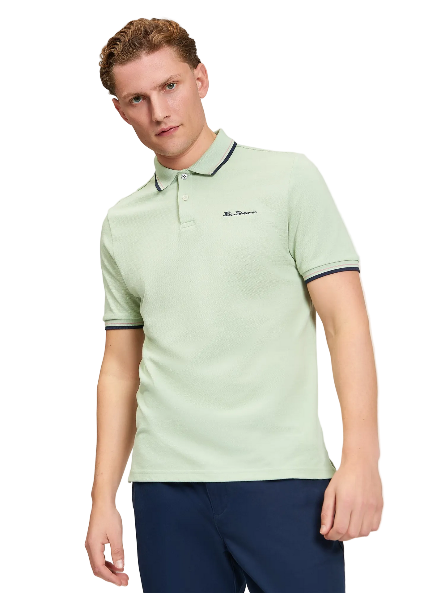 Ben Sherman - Signature Pique Polo - Pistachio