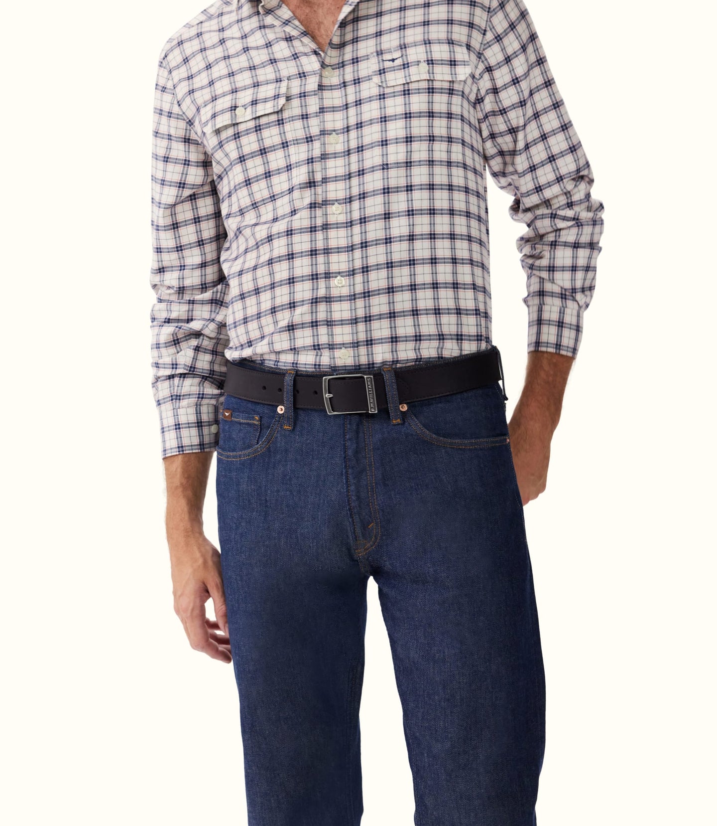 RM Williams Eden Valley Belt - Ebony