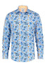 Jungle Print Shirt - Light Blue