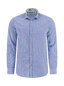 A Fish Named Fred - LS Stripe Linen Shirt - Blue/White