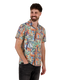 A Fish Named Fred - Tropical Sketch SS Shirt - Multi