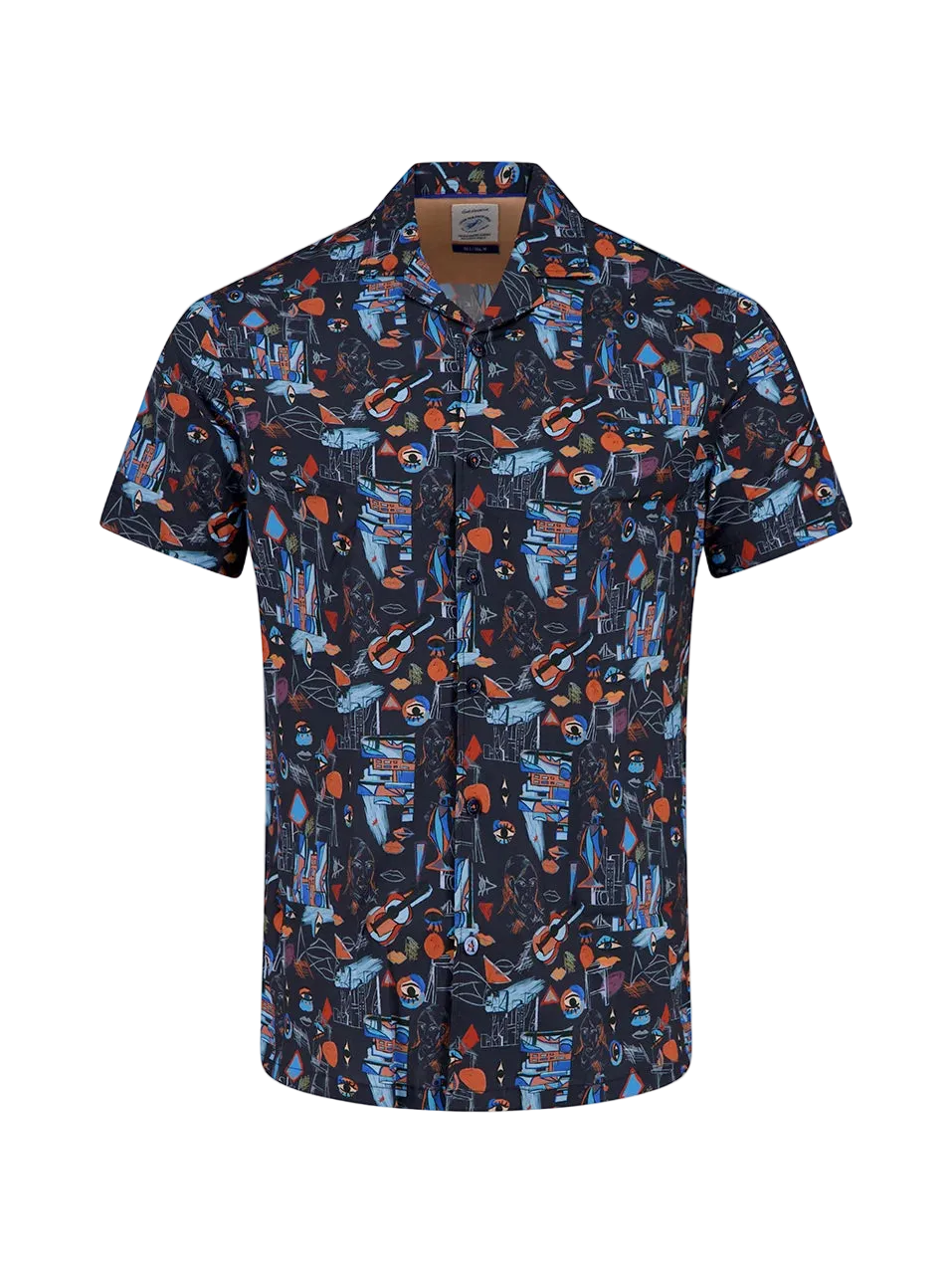 A Fish Named Fred - Cubist SS Shirt - Multi