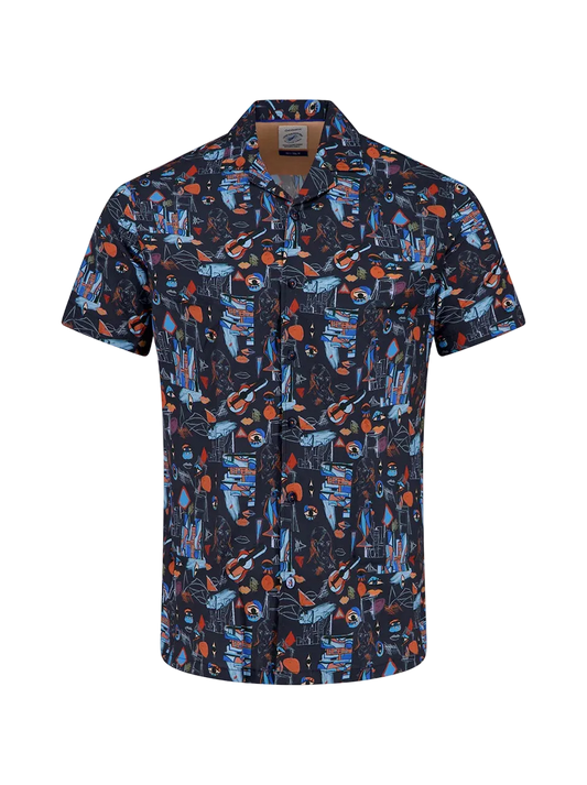 A Fish Named Fred - Cubist SS Shirt - Multi
