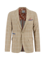 A Fish Named Fred - Travel Check Blazer - Sand