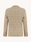 A Fish Named Fred - Travel Check Blazer - Sand