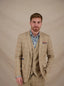 A Fish Named Fred - Travel Check Blazer - Sand