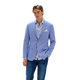 A Fish Named Fred - Blazer Mélange Piqué Sports Coat - Blue