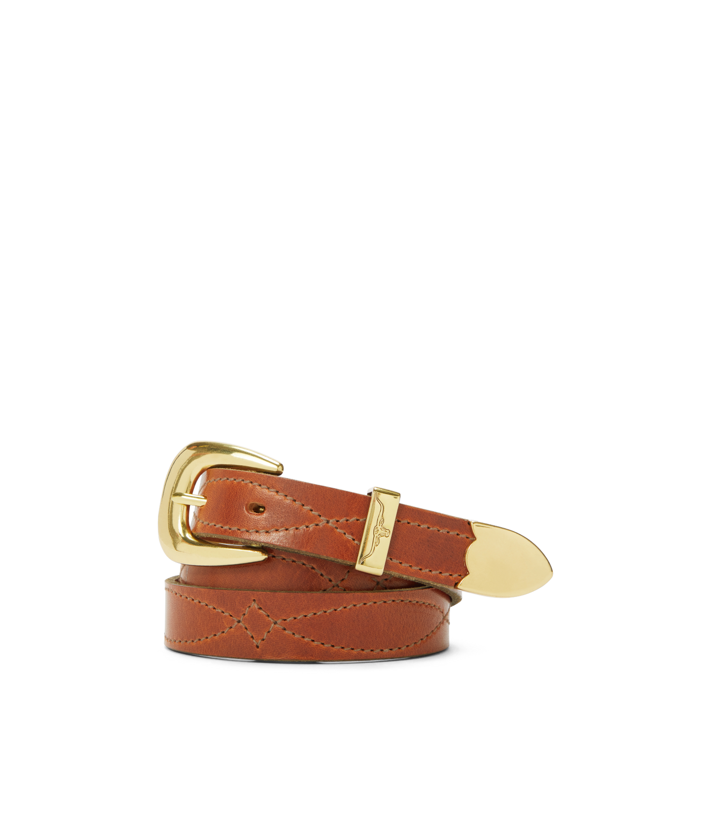 R.M.Williams - Cate Stitched Belt - Tan